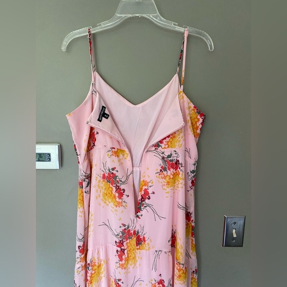 J. CREW MERCANTILE Floral Tiered Maxi Dress Sunburst Bouquet Size 12 - Picture 7 of 10